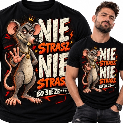 KOSZULKA NIE STRASZ